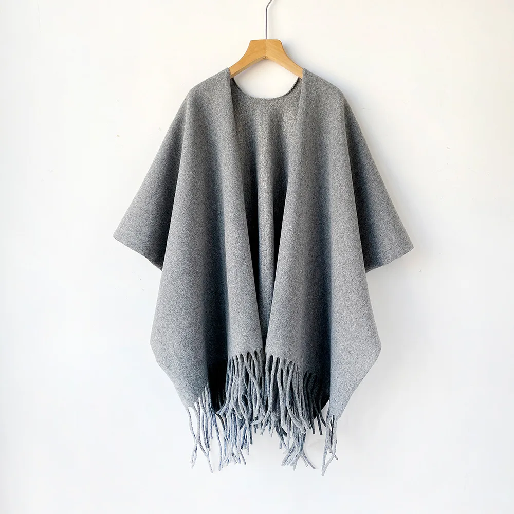 Winter Shawl Cape Womens Thick - Woven Scarf Blanket recension och pris