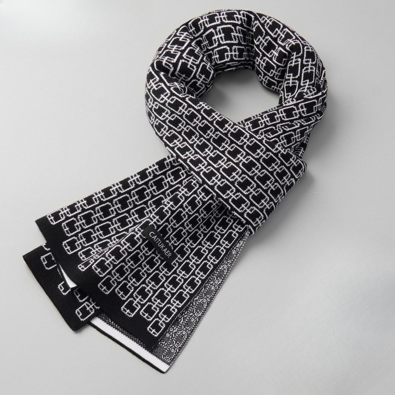 Luxury Brand Winter Imitation  - Muffler Men Wool recension och pris