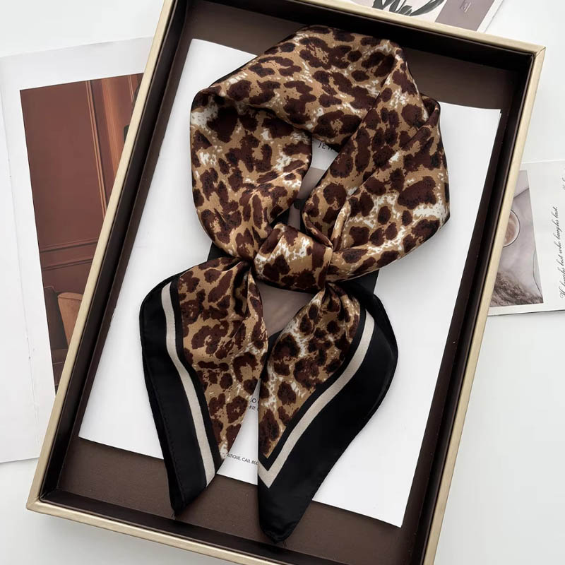 Luxury Leopard Print Female Sa - Face Scarf Mask recension och pris