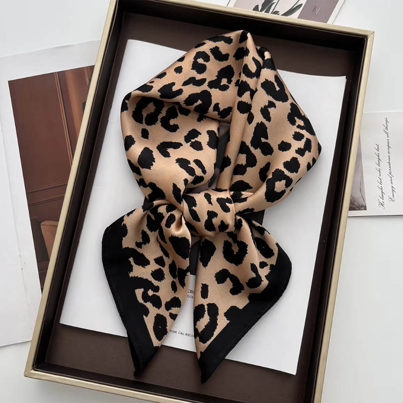 Luxury Leopard Print Female Sa - Face Scarf Mask recension och pris