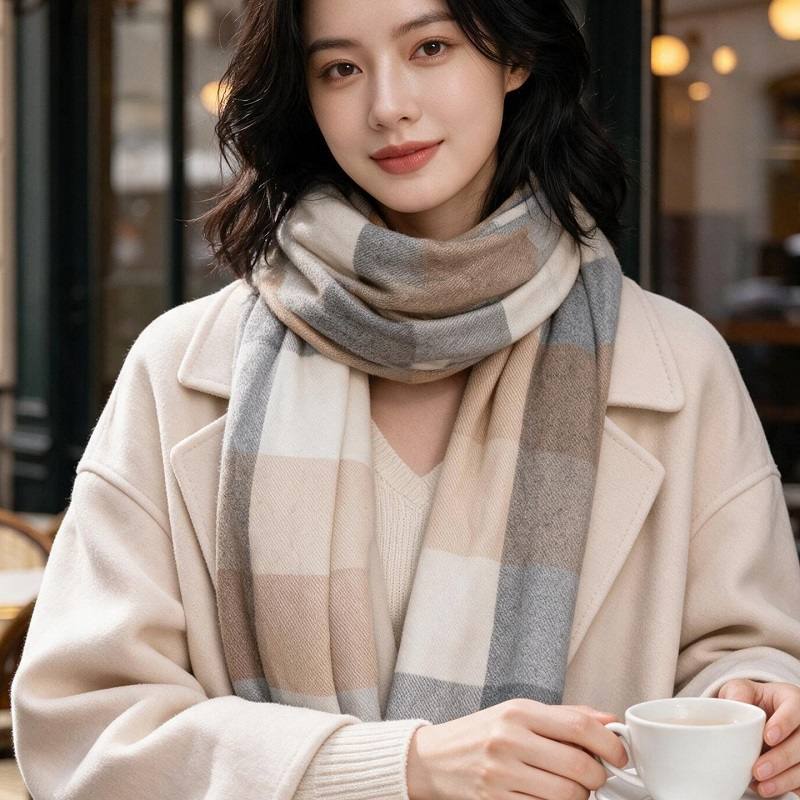 neck scarf thickened heathered - Infinity Scarf Knit recension och pris
